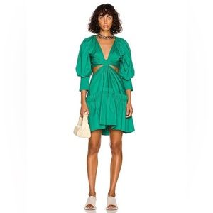 ALC Green Dress